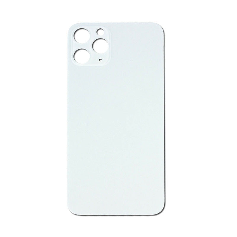 Back Glass White No Logo for iPhone 11 (Aftermarket Premium)