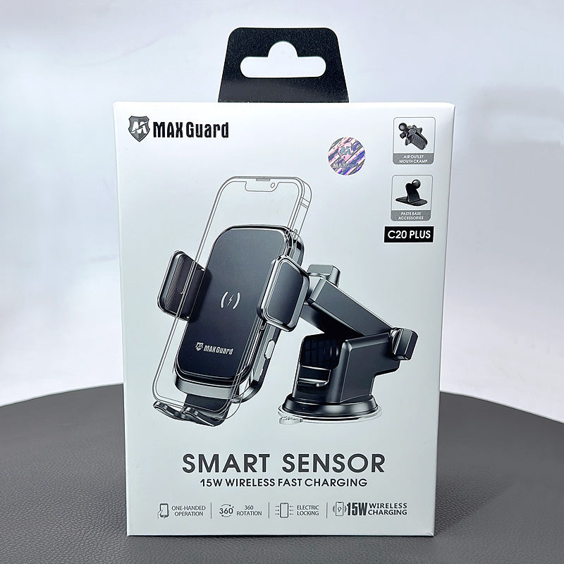 Maxguard 15W wireless car charger holder C20 Plus