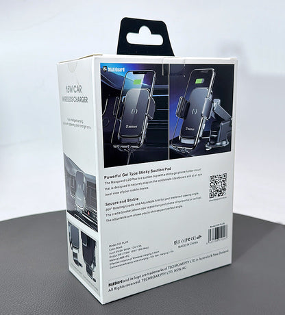 Maxguard 15W wireless car charger holder C20 Plus