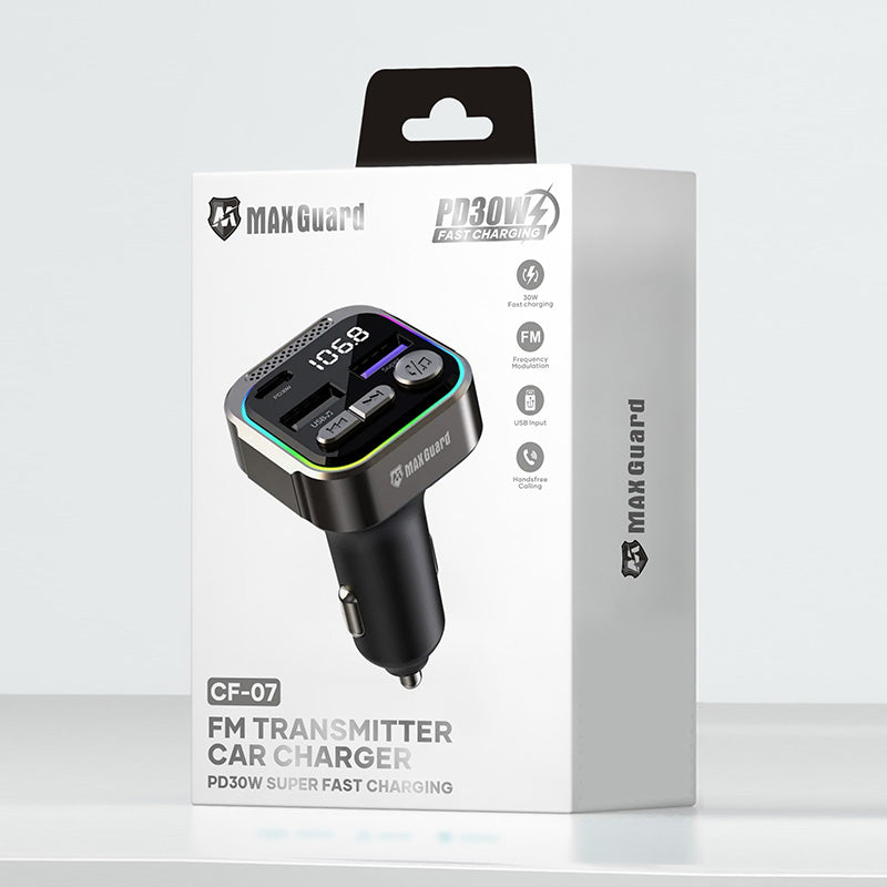 Maxguard PD 30W Bluetooth FM Transmitter CF07