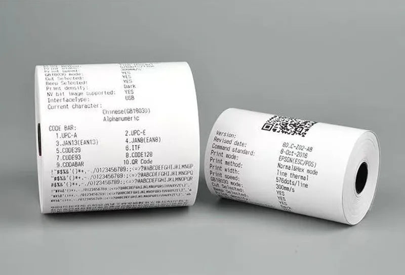 57x40 PDQ thermal paper rolls for credit card machines