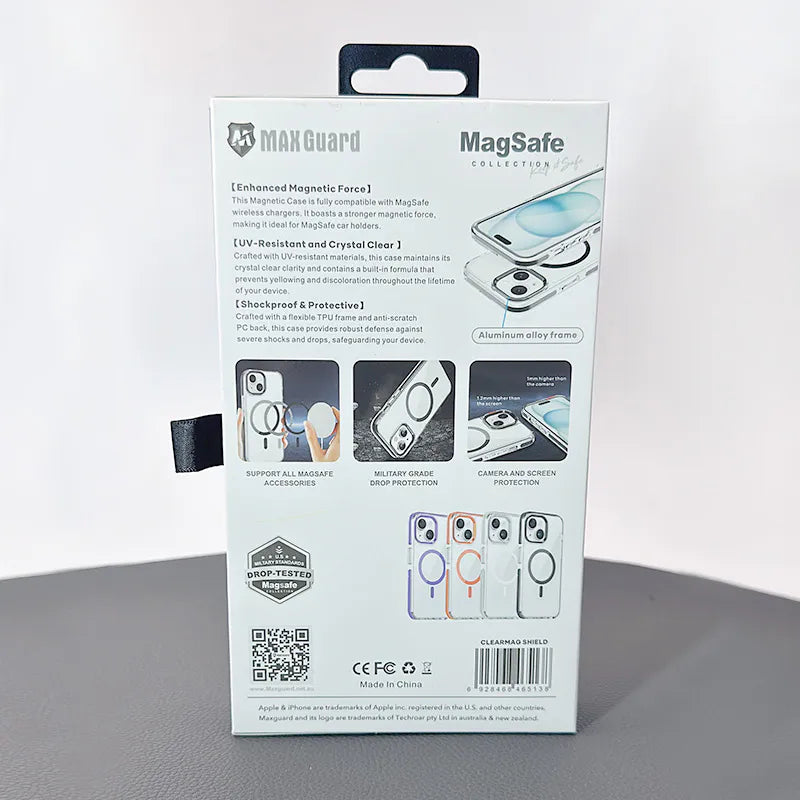Case for iPhone 16 Pro max 6.9 Maxguard Clearmag Shield MagFit
