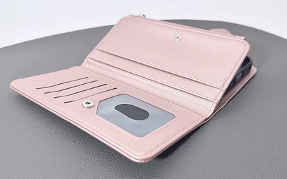 Case for Iphone 12/12 Pro 6.1 Maxguard Detachable Magnetic Zipper Wallet