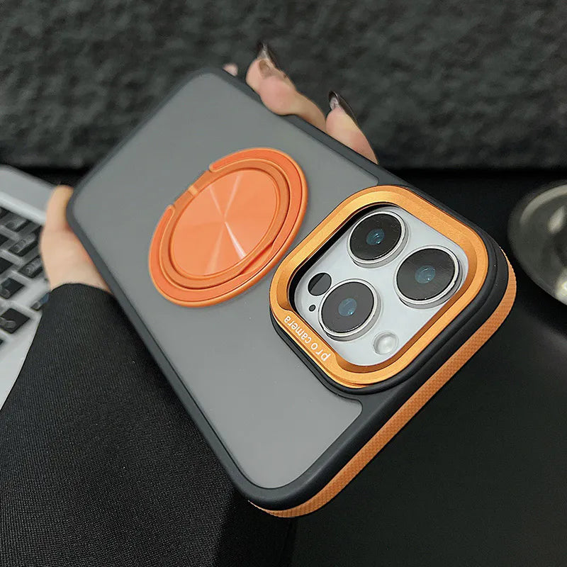 Case for Iphone 16 6.1 Frostring MagFit 360 Ring Holder