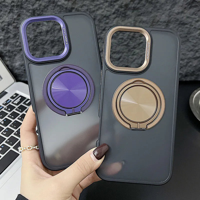 Case for Iphone 16 6.1 Frostring MagFit 360 Ring Holder