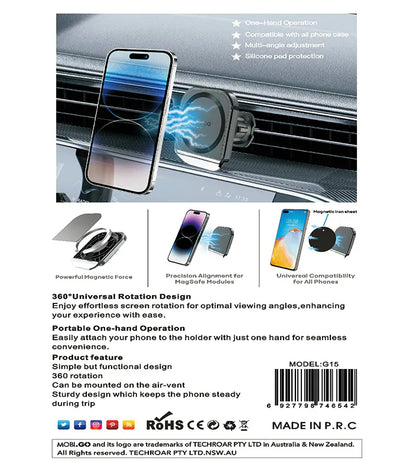 Mobigo Car Bracket Air Vent Holder G15