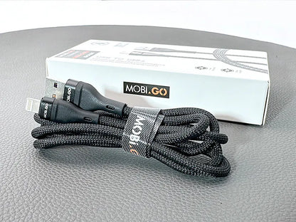 Mobigo 1m USB-A to Lightning cable GO101