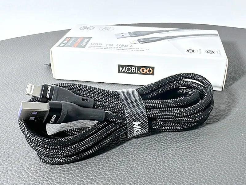 Mobigo 2m USB-A to Lightning cable GO104