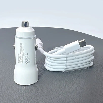 Mobigo 38W USB A+C car charger with Type-C to C combo GO200PDC