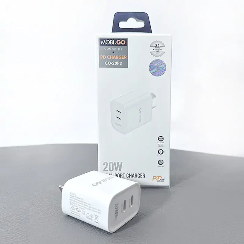 Mobigo PD 20W wall charger GO20PD