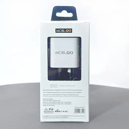 Mobigo PD 20W wall charger GO20PD