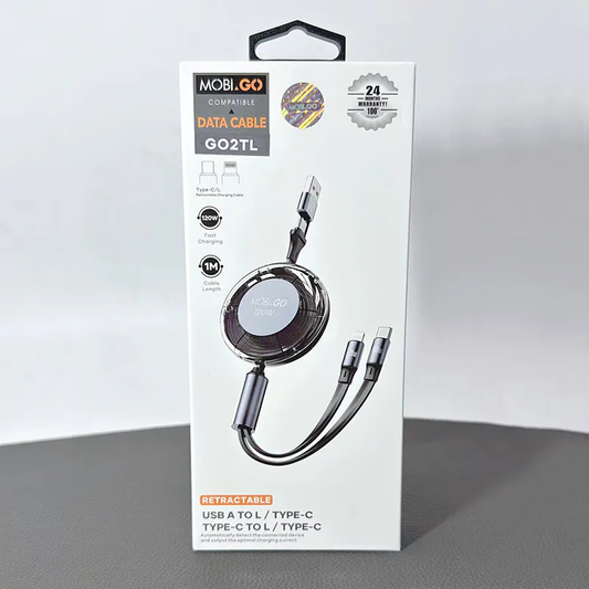 Mobigo 1m 3 in 1 Cable GO2TL
