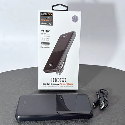 Mobigo PD 22.5W 10000 mah PD power bank GO512PD