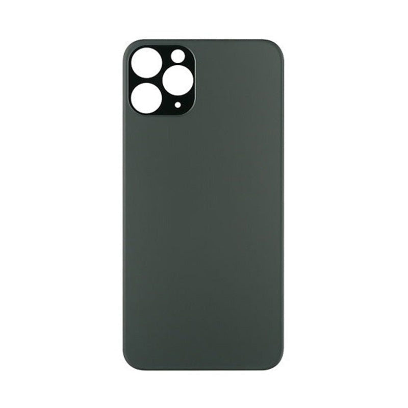 Back Glass Green No Logo for iPhone 11Pro Max (Aftermarket Premium) - Wholesale phone repair part from Skyline Mobile NZ