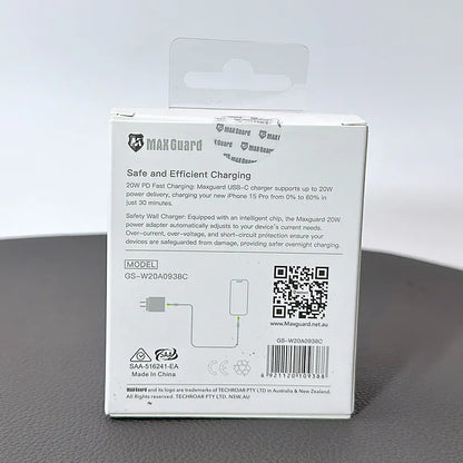 Maxguard PD 20W wall charger GSW20A0938C/GS20W0338