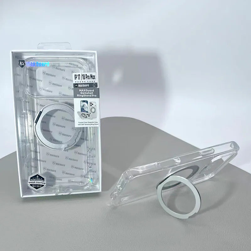 Case for iPhone 18 Pro max & 17 Pro max 6.9 Maxguard Gemshell RingStand Pro