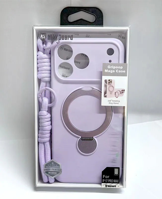 Case for iPhone 17 6.3 Gripoop MagFit 360 Ring Holder