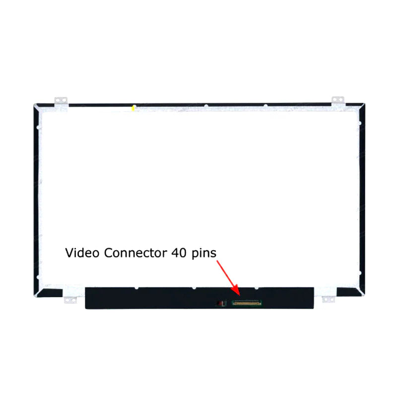 Laptop 14.0 Slim 30Pins LED Display Screen LTN140AT30 LP140WH2 TP S1 LP140WH8 TP C1  1366x768