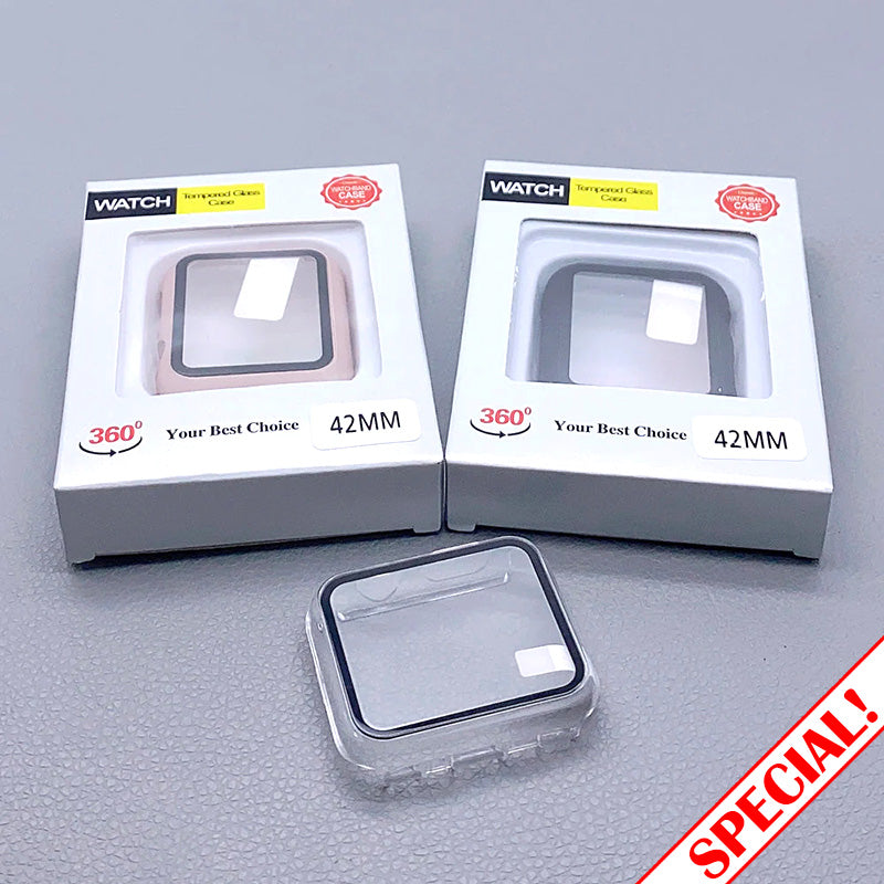 360 Case with glass screen protector For Apple Watch - Wholesale phone repair part from Skyline Mobile NZ