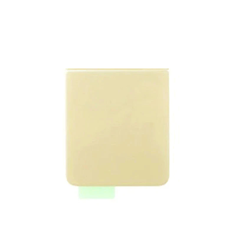 SAMSUNG Z FLIP 3 5G F711 BACK BOTTOM GLASS YELLOW (AFTERMARKET PREMIUM)