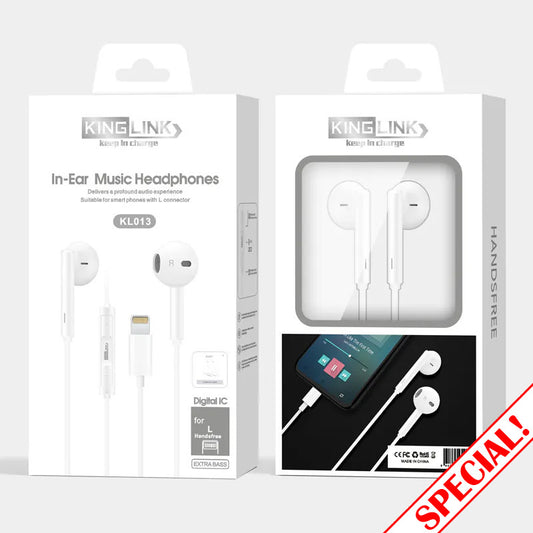 Kinglink lightning earphone KL013
