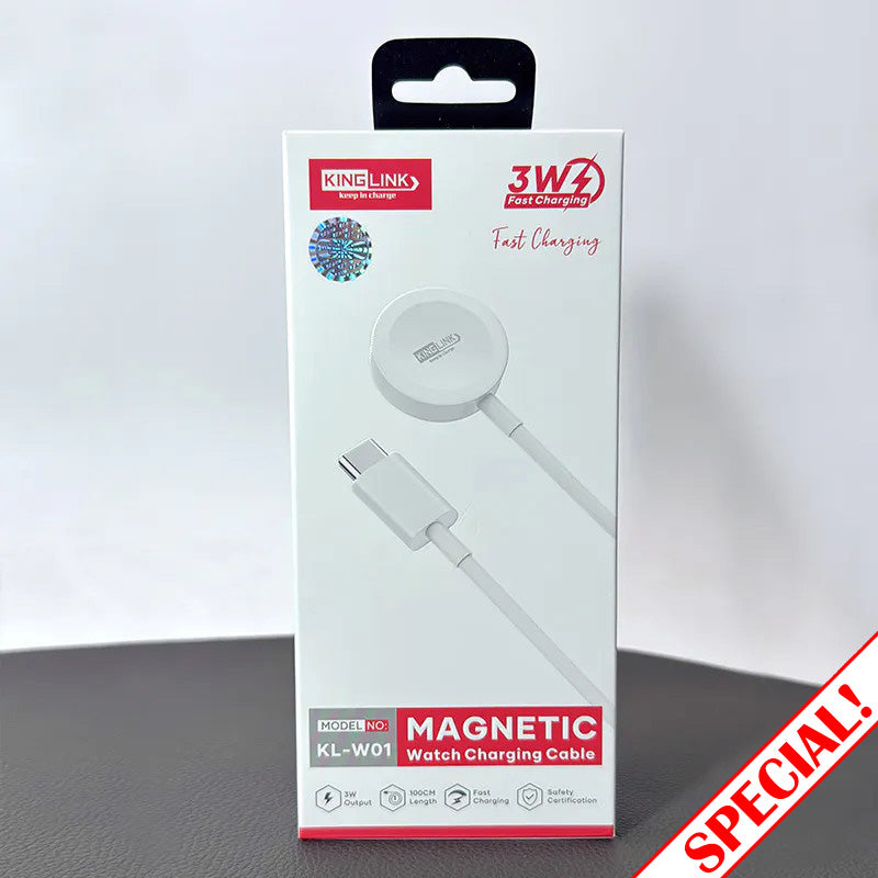 Kinglink 30W Magnetic Charging Cable For Apple Watch KLW01