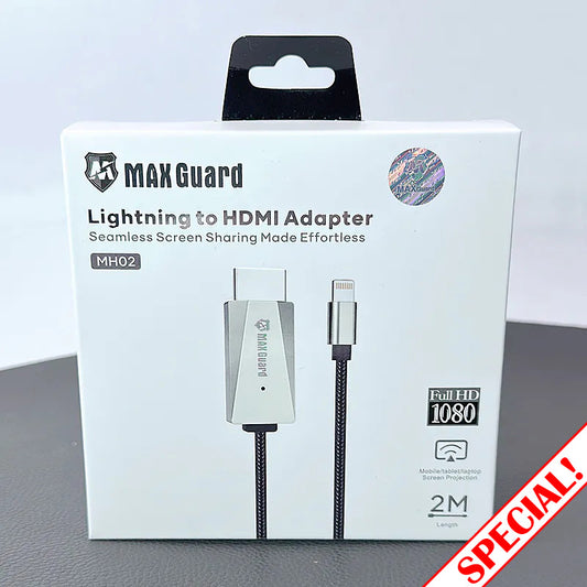 Maxguard 1080P Lightning to HDMI Cable MH02 (2m)