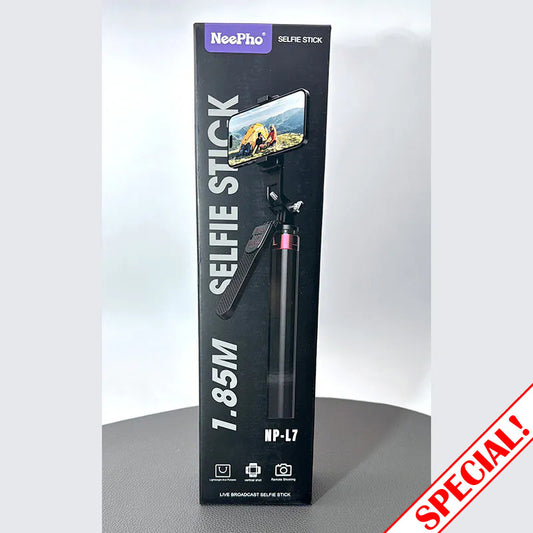 NeePho NPL7 1.85m Extendable Selfie Stick