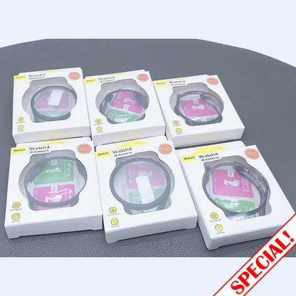 TPU/ pc+glass case For Samsung Watch