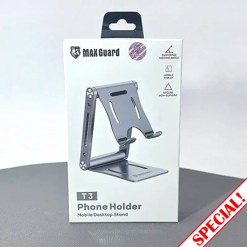 Maxguard Adjustable Desktop Phone Stand T3