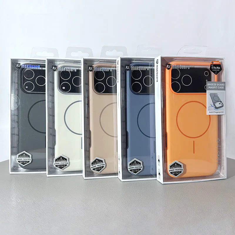 Case for Iphone 17 Pro 6.3 Breeze Guard Magfit