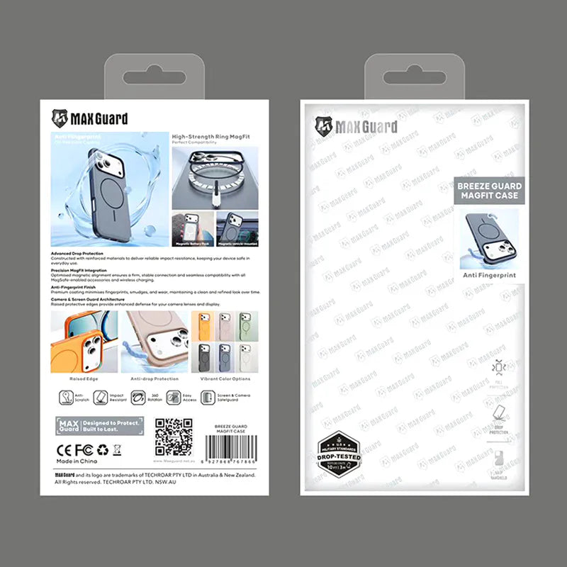 Case for Iphone 17 Pro 6.3 Breeze Guard Magfit