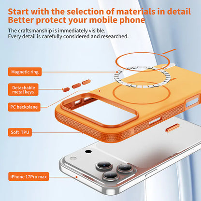 Case for Iphone 17 Pro 6.3 Breeze Guard Magfit