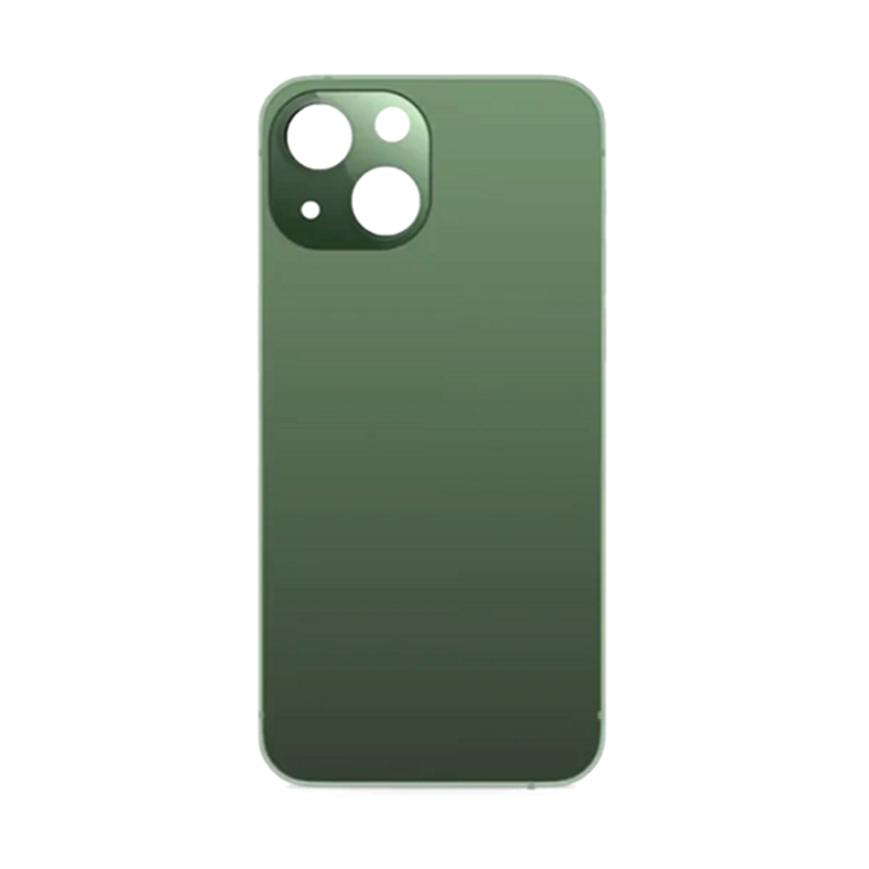 Back Glass Green No Logo For iPhone 13Mini (Aftermarket Premium) - Wholesale phone repair part from Skyline Mobile NZ