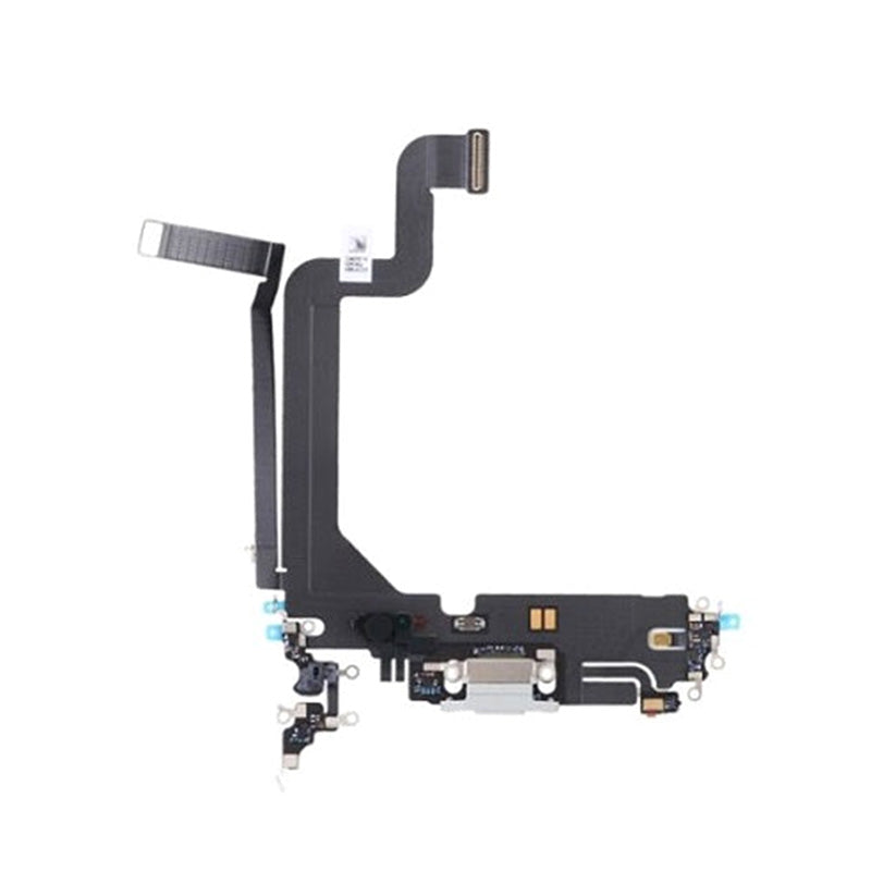 Charging Port Flex White For iPhone 14Pro Max