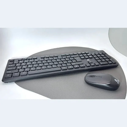 JEQANG 2.4G Wireless Keyboard Mouse JW8100