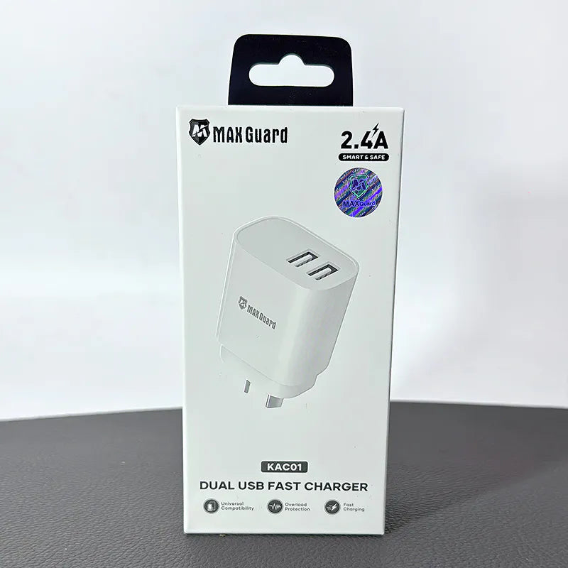 Maxguard 2.4A wall charger KAC01