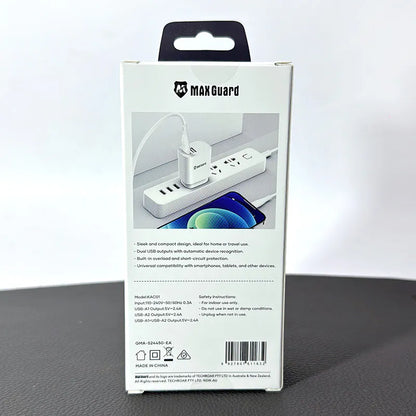 Maxguard 2.4A wall charger KAC01