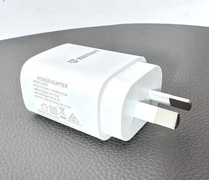 Maxguard 2.4A wall charger with USB-A to L combo KAC01L