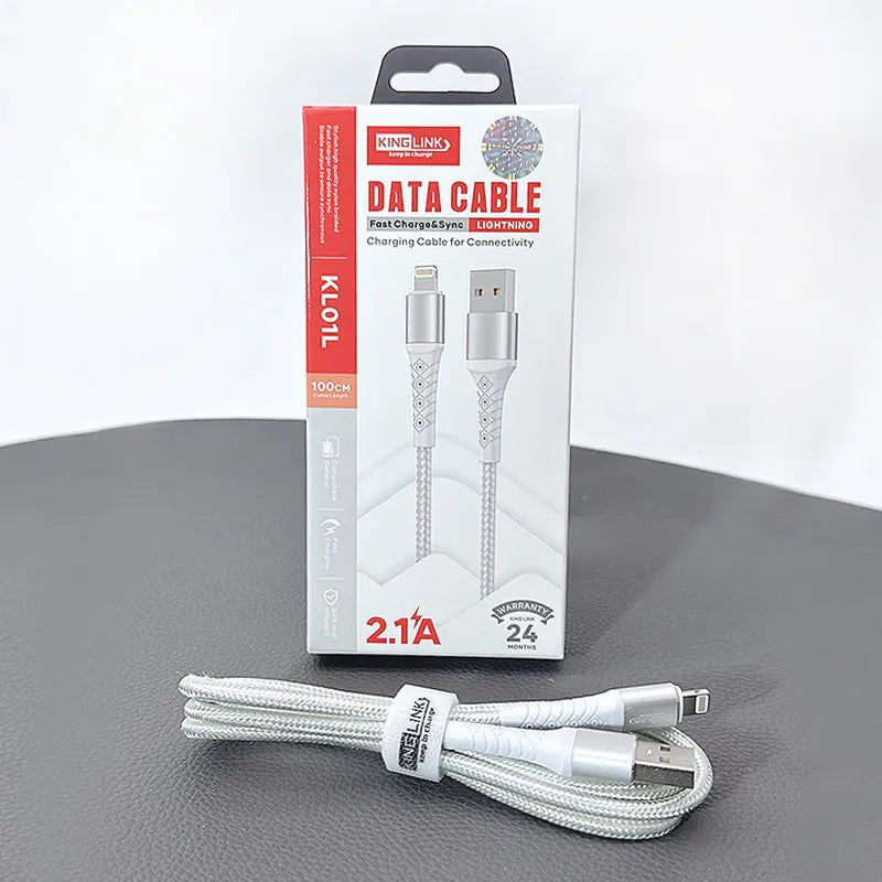 Kinglink 1m USB-A to Lightning Cable KL01L