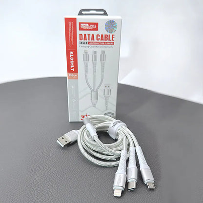 Kinglink 1.2m 3 in 1 Cable KL01MLT