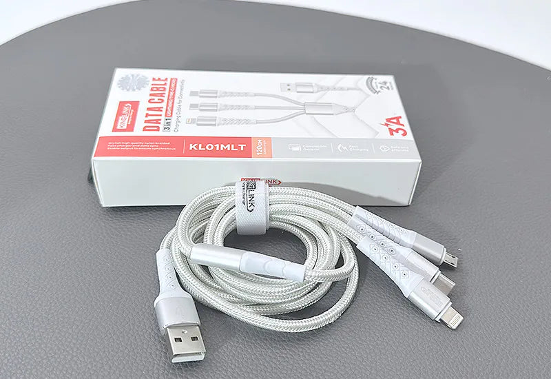 Kinglink 1.2m 3 in 1 Cable KL01MLT