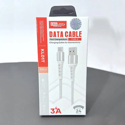 Kinglink 1m USB-A to C Cable KL01T