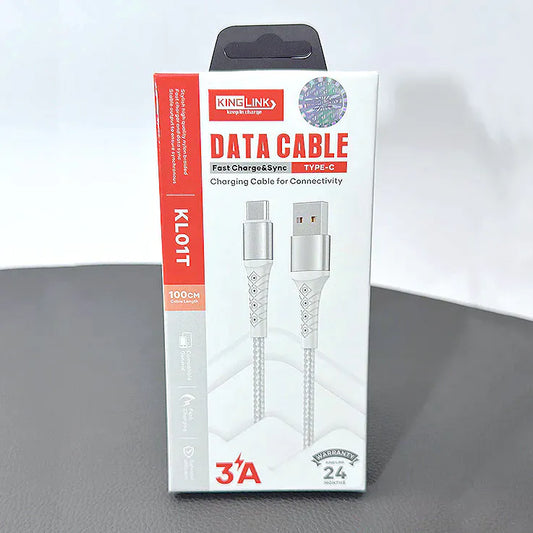 Kinglink 1m USB-A to C Cable KL01T