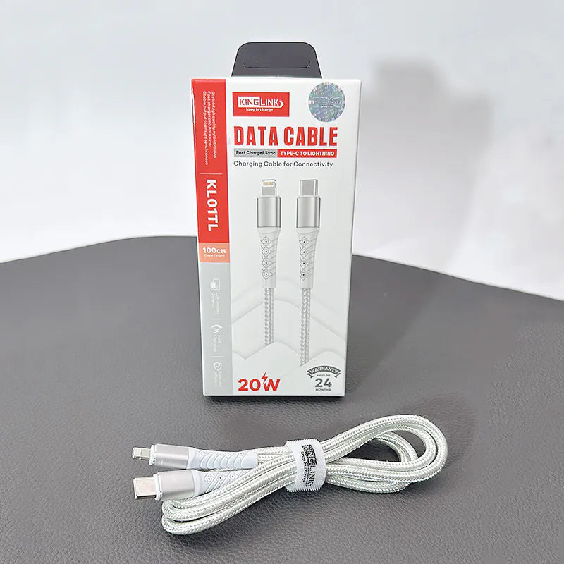 Kinglink 1m 20W Type-C to Lightning Cable KL01TL