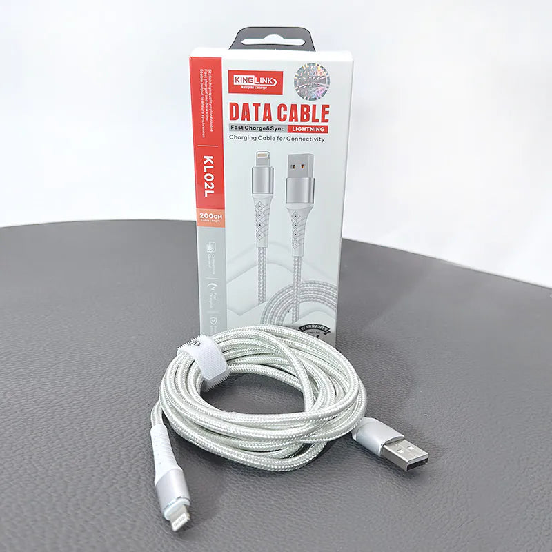 Kinglink 2m USB-A to Lightning Cable KL02L