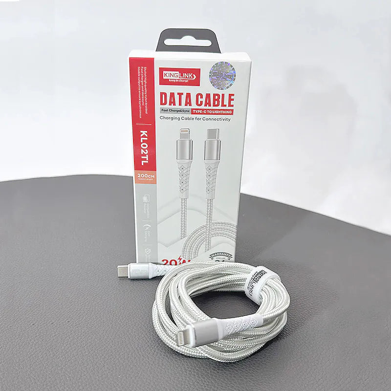 Kinglink 2m 20W Type-C to Lightning Cable KL02TL
