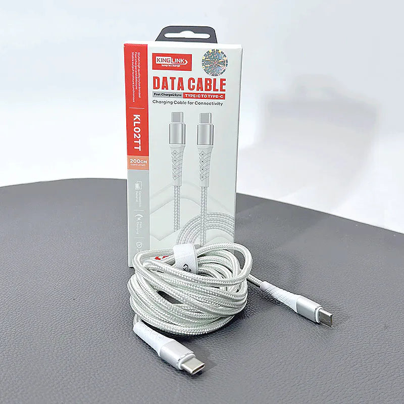 Kinglink 2m 60W Type-C to C Cable KL02TT