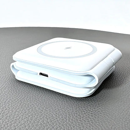 Kinglink 3 in 1 Folding MagFit Wireless Charger KLW03( For apple watch and IOS & android system phone)