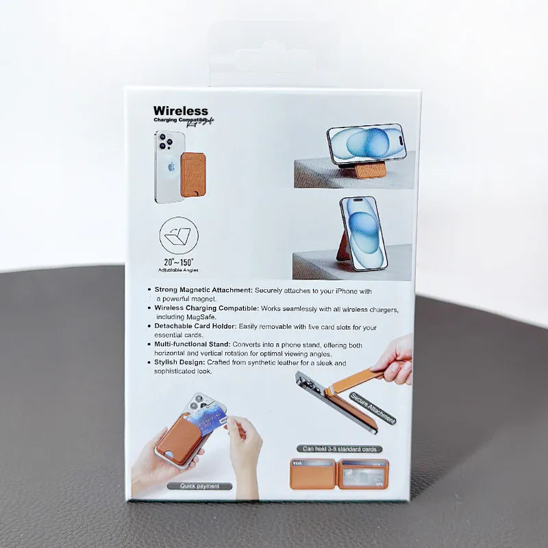 Maxguard RFID Blocking Detachable Kickstand Wallet MP06